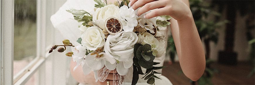 Bouquet da sposa invernale