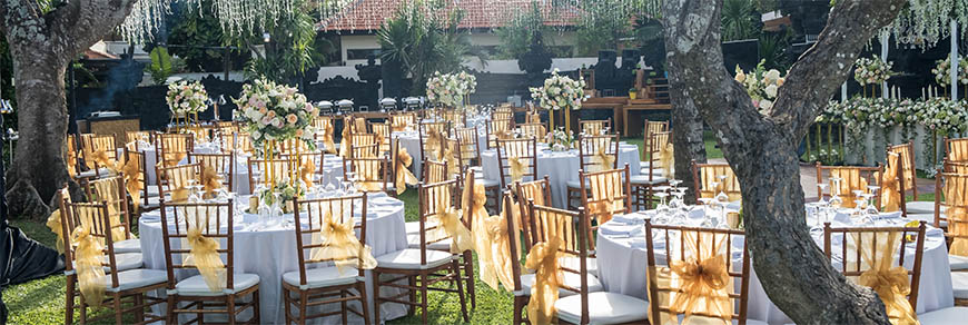 Scegli la location per il matrimonio in giardino